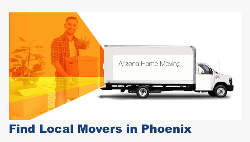 Find Local Movers In Phoenix With Arizona Home Movers - Commercial Vehicle, HD Png Download, Free Download