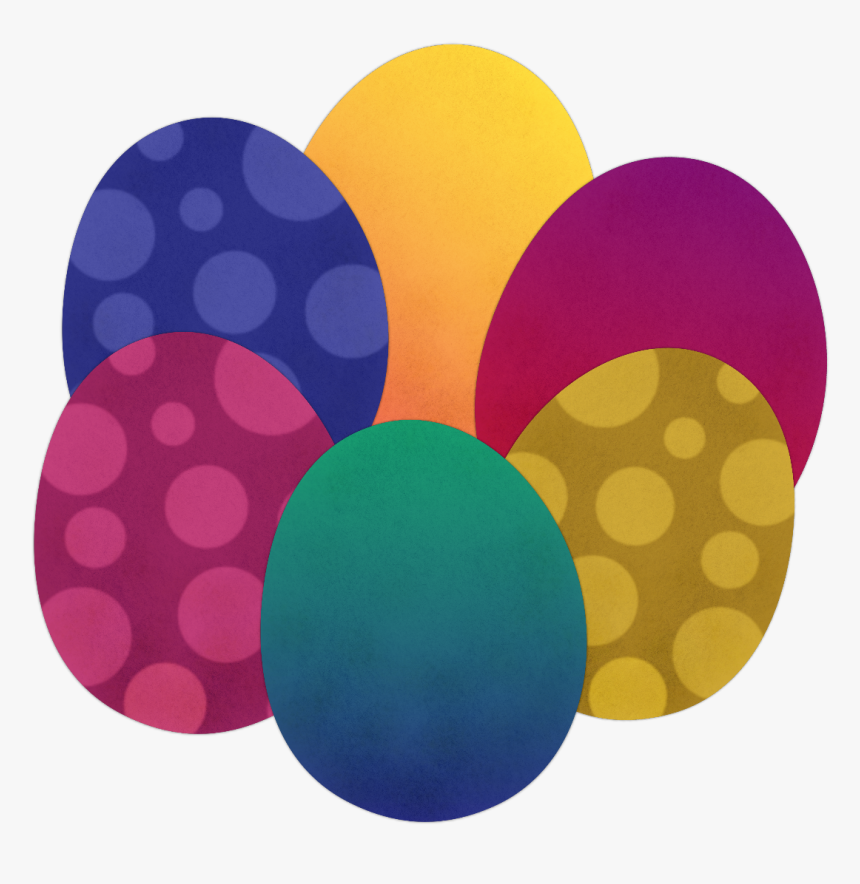 Clip Art Easter Eggs Background - Transparent Background Easter Eggs Png, Png Download, Free Download