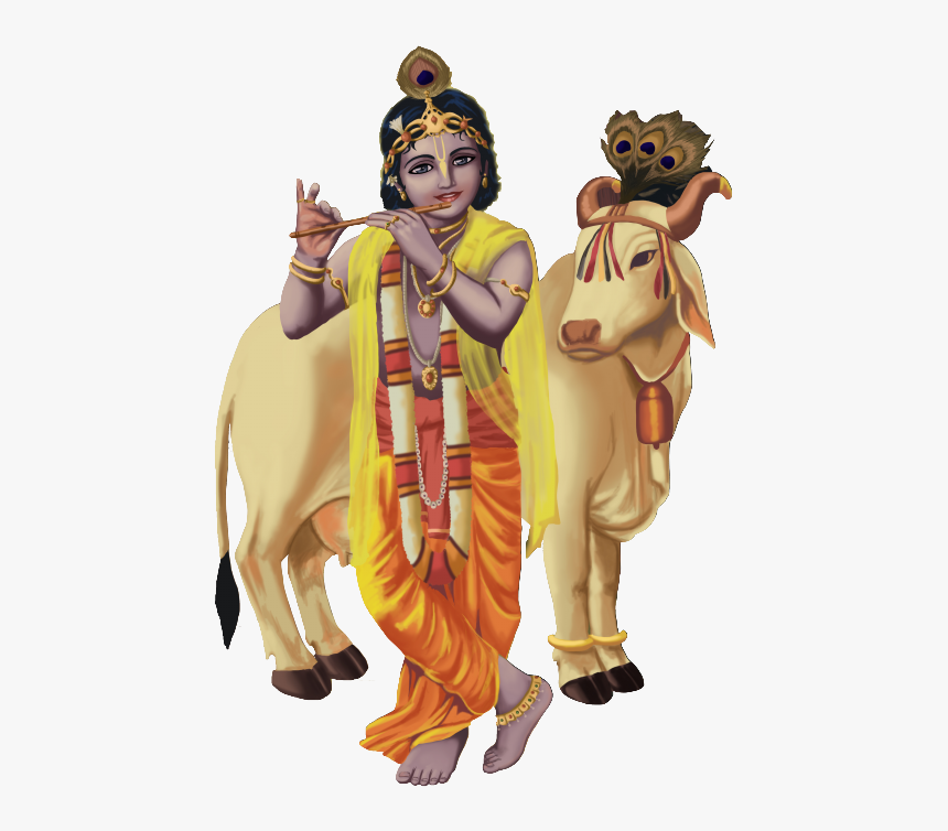 Shri Krishna Photo Background, HD Png Download, Free Download