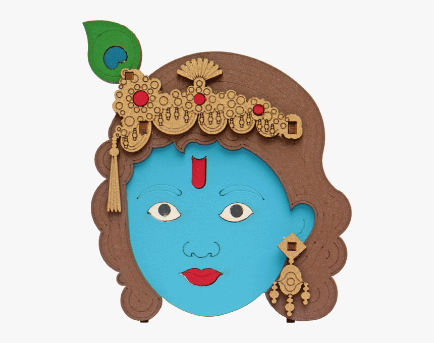 Lord Krishna Model Kit , Png Download - Lord Krishna Face Mask, Transparent Png, Free Download
