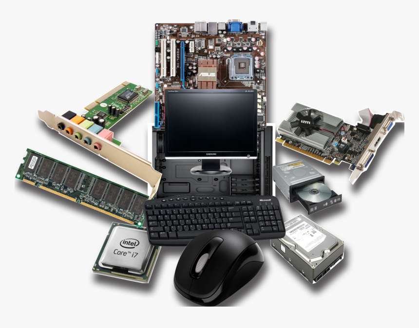 Png Computer Parts - Hardware Computer Png, Transparent Png, Free Download