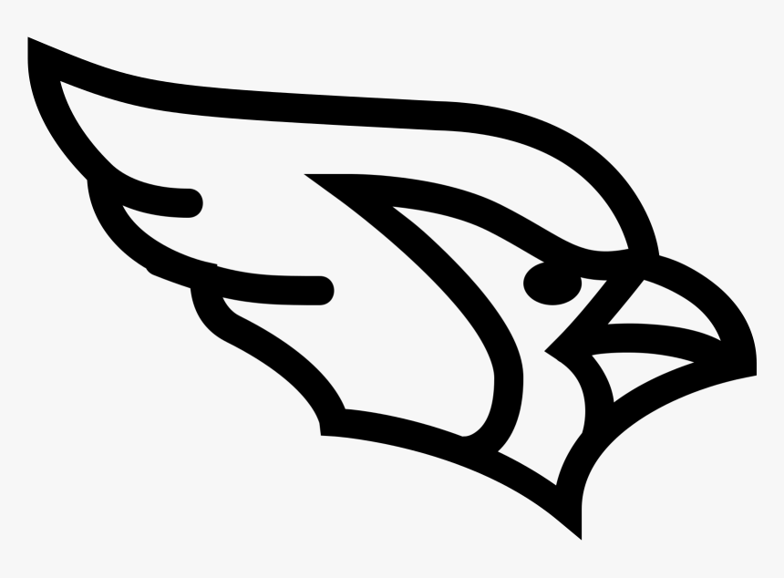 Cardinals Black And White Png, Transparent Png, Free Download