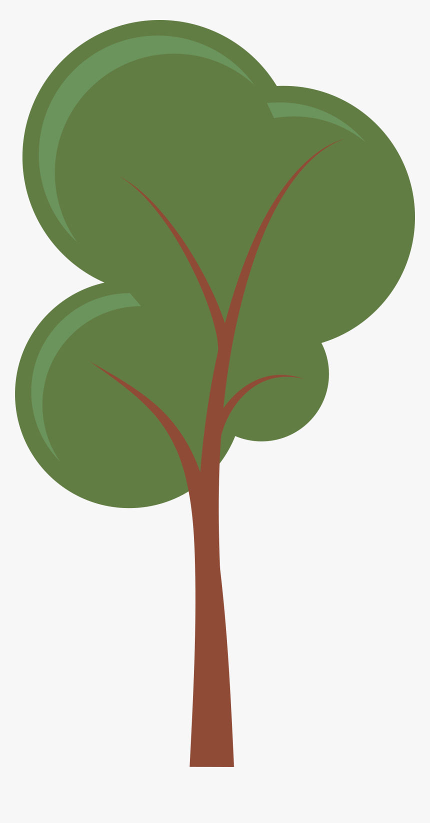 Small Trees Png - Tree Vector Png Cartoon, Transparent Png, Free Download