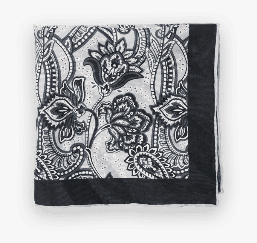 Bandana Png Folded - Paisley, Transparent Png, Free Download