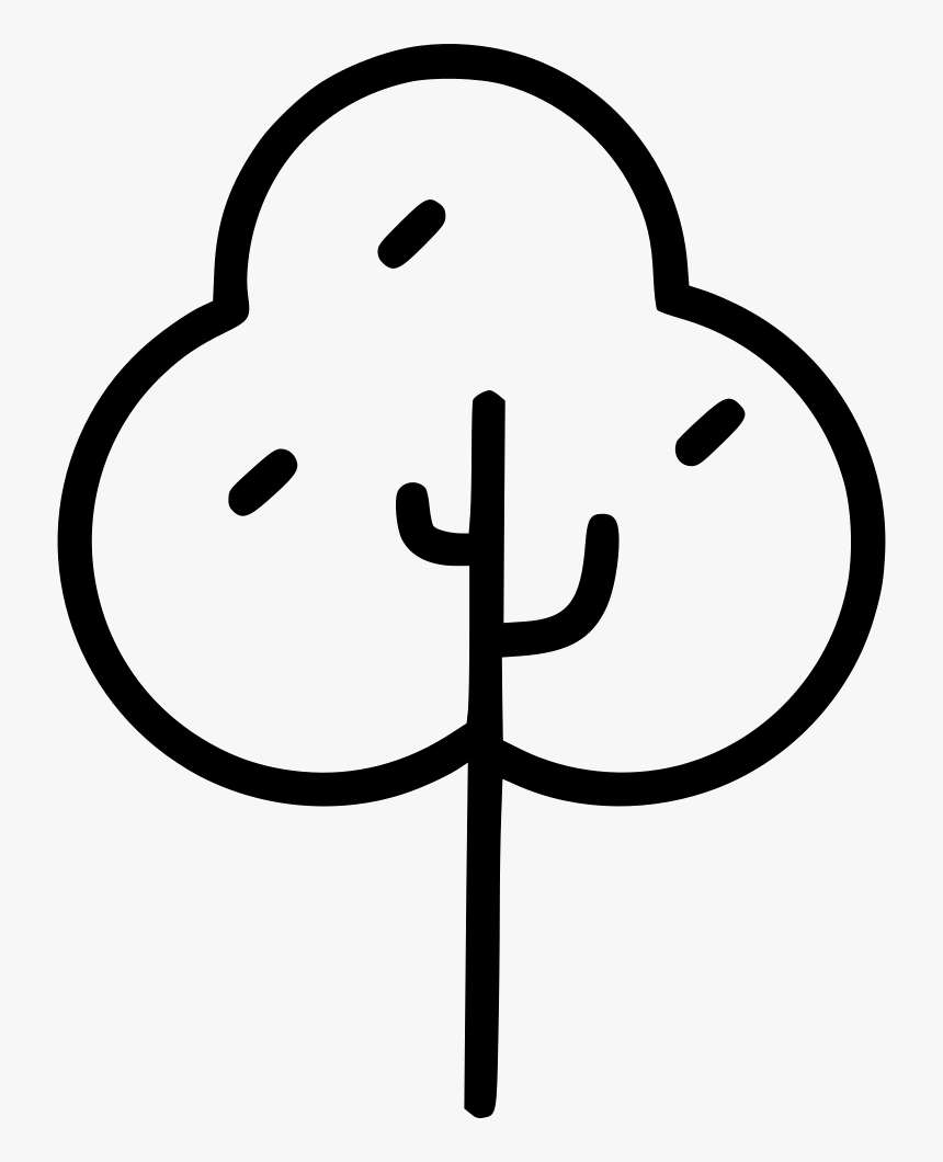 Oak Tree - Line Art, HD Png Download, Free Download