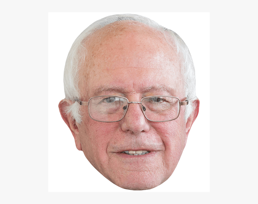 Bernie Sanders Statesman Celebrity Mask - Bernie Sanders Cut Out Head, HD Png Download, Free Download