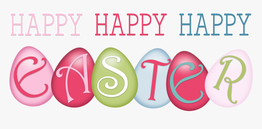 Happy Easter Detroit, Shelby Township, Clinton Township, - Word Happy Easter Clipart, HD Png Download, Free Download