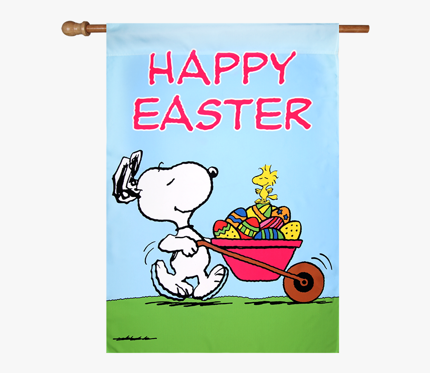 Snoopy Easter Clipart Free - Snoopy Easter Clip Art, HD Png Download, Free Download