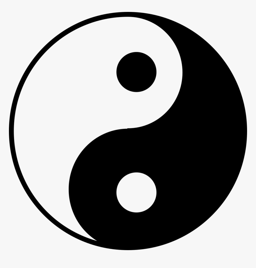 Yin Yang Symbol - Yin Yang, HD Png Download, Free Download