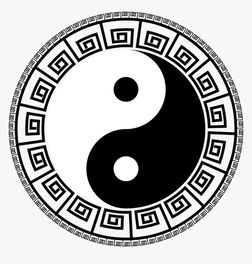 Decorative Yin Yang, HD Png Download, Free Download