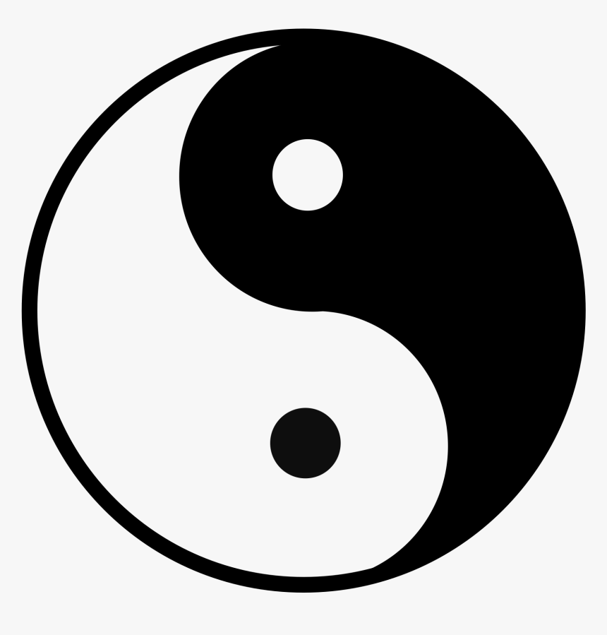 Clipart Yin Yang - Ying Yang Clip Art, HD Png Download, Free Download