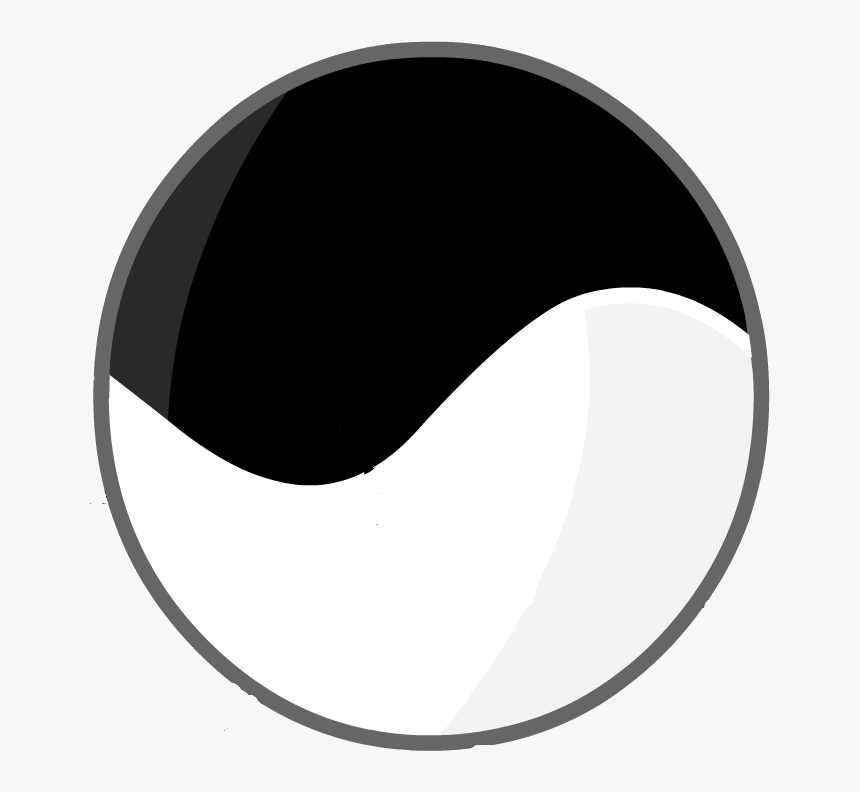 Yin Yang Asset - Bfdi Yin Yang Body, HD Png Download, Free Download