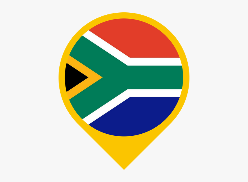 Immigrate To South Africa - Sa Flag Round, HD Png Download, Free Download