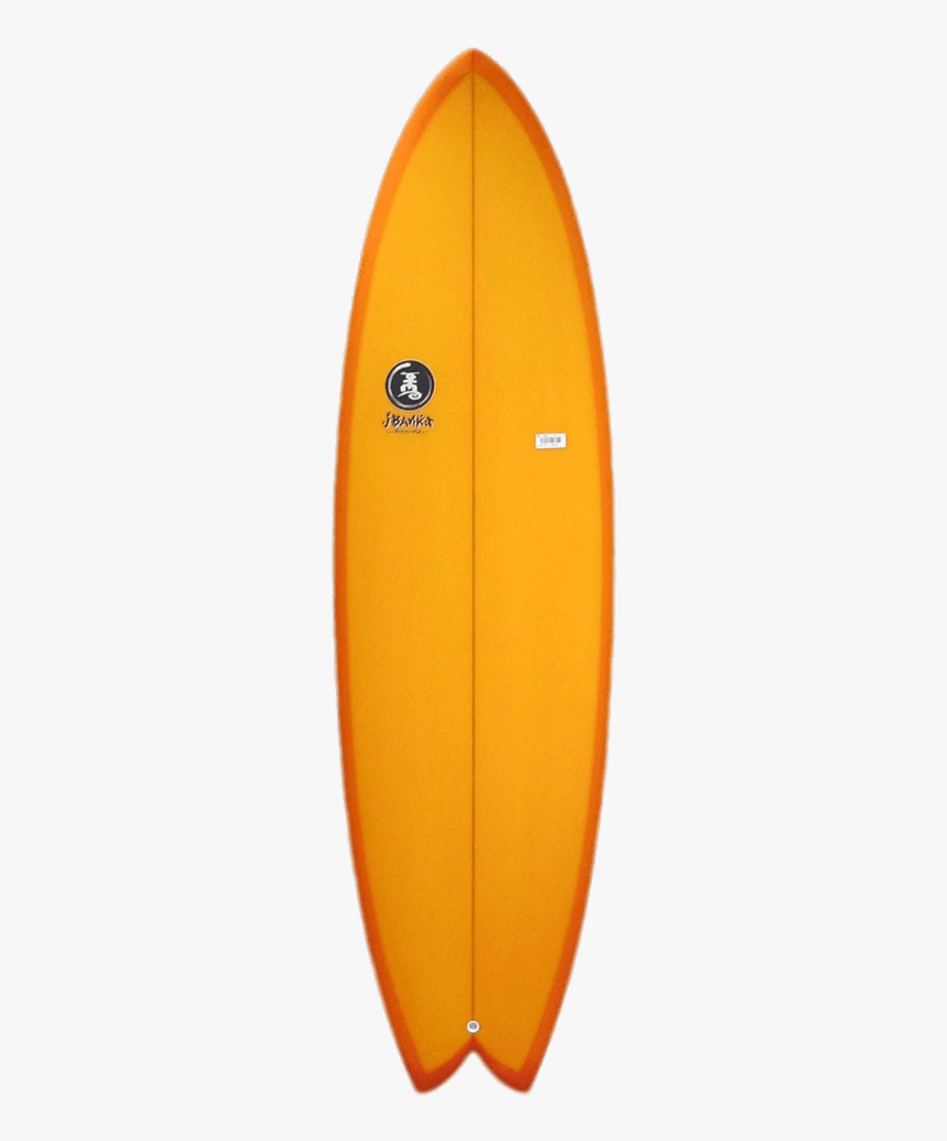 Orange Resin Surfboard Jim Banks - Transparent Background Surfboard Transparent, HD Png Download, Free Download