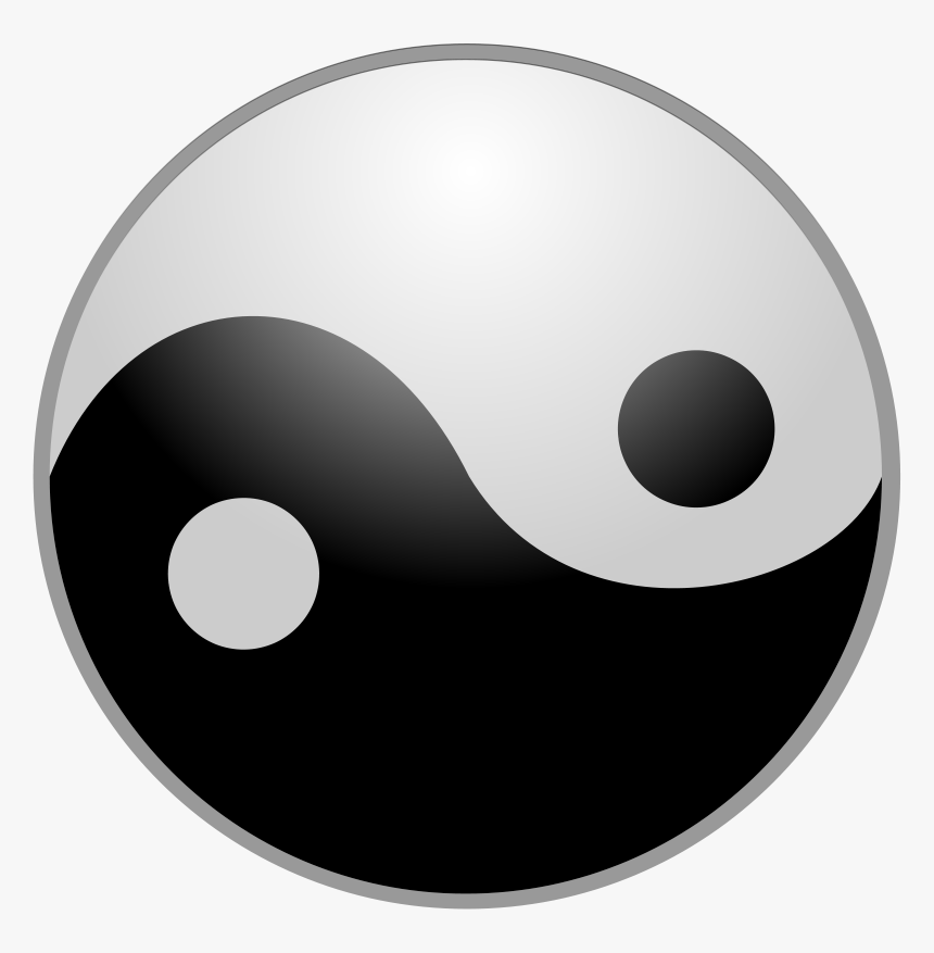 Yin Yang Clipart, HD Png Download, Free Download