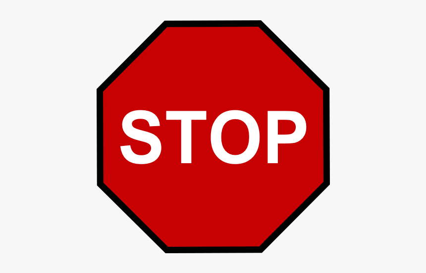 Printable Stop Sign Pdf, HD Png Download, Free Download