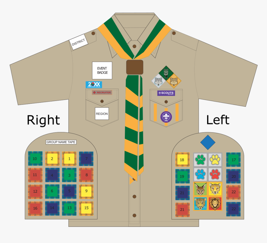 Cubs South Africa Badges Position, HD Png Download, Free Download