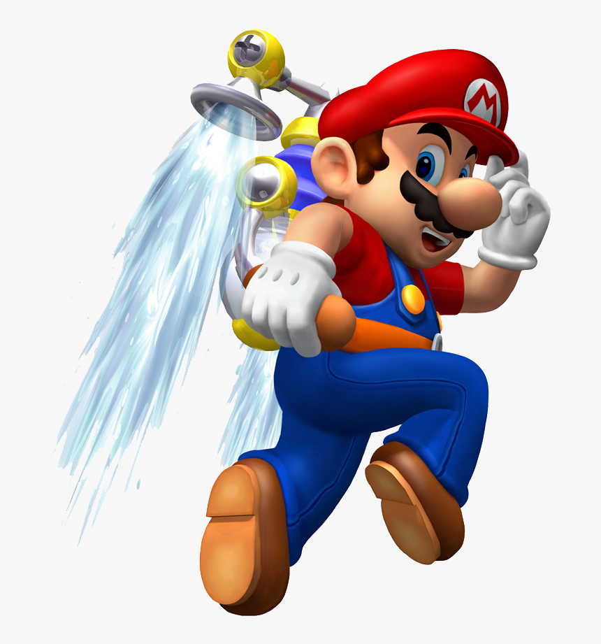 Super Mario Sunshine Png Image - Super Mario Sunshine Render, Transparent Png, Free Download