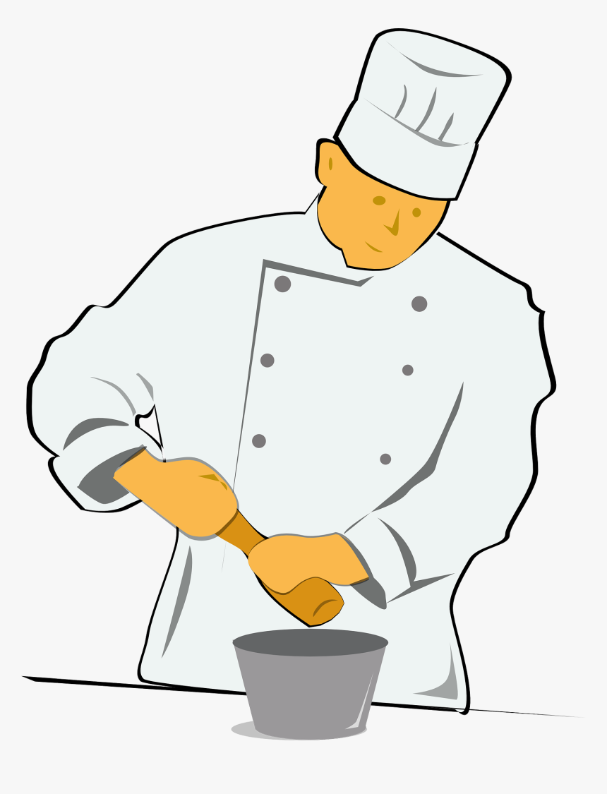 Male Chef - Chef Clip Art, HD Png Download, Free Download