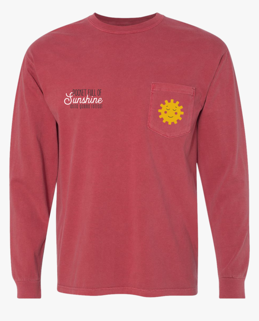 Dg Pocket Full Of Sunshine - Long-sleeved T-shirt, HD Png Download, Free Download