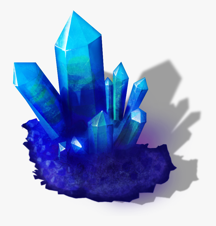 Transparent Crystal Png - Blue Crystal Png, Png Download, Free Download