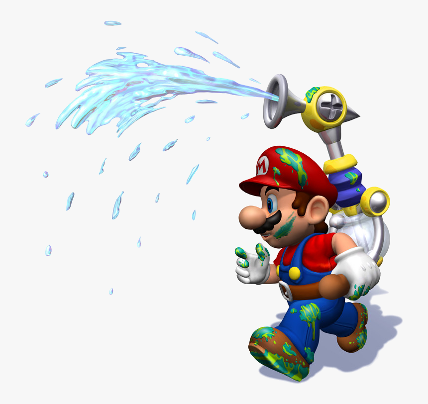 Mario Sunshine Png , Png Download - Gif Animado Super Mario, Transparent Png, Free Download