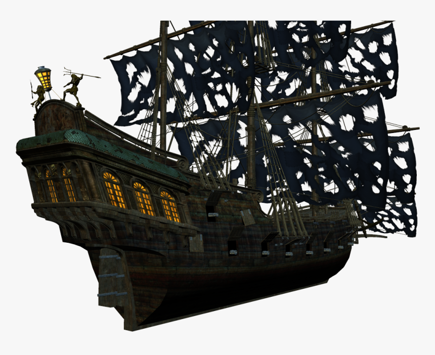 Pirate Ship, Picture V - Transparent Background Pirate Ship, HD Png Download, Free Download