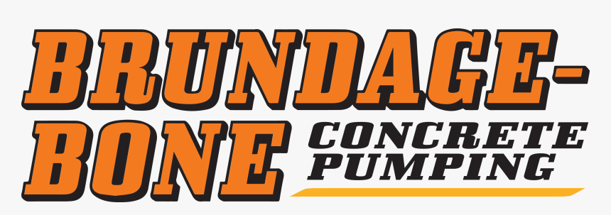 Brundage Bone Concrete Pumping Logo, HD Png Download, Free Download
