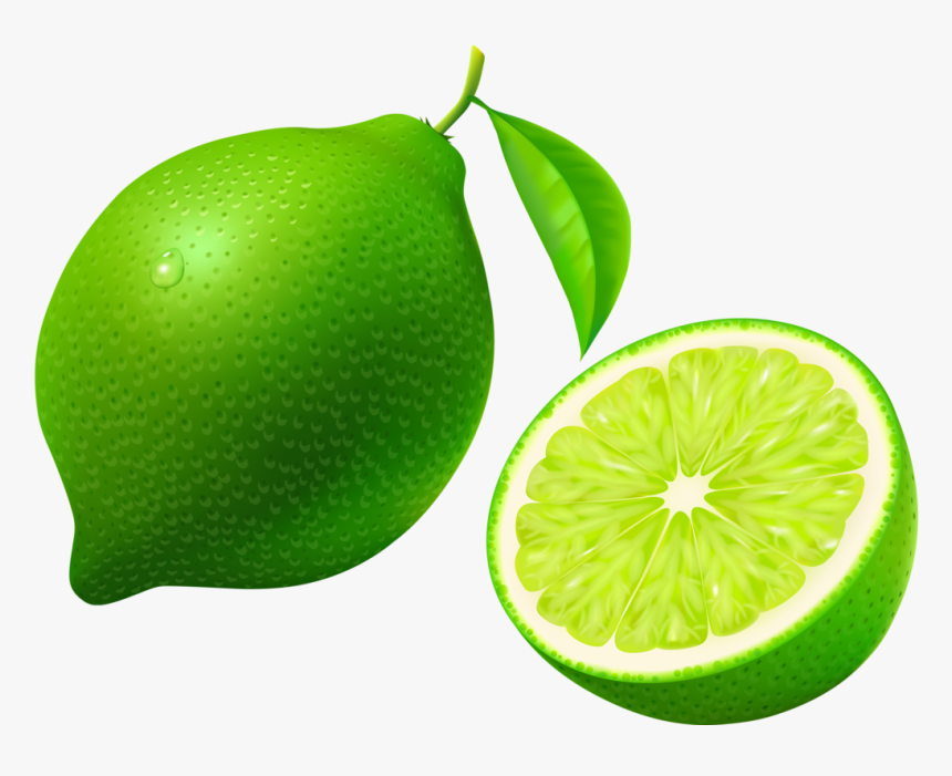 Sliced Lime Transparent Image - Lime Clipart, HD Png Download, Free Download