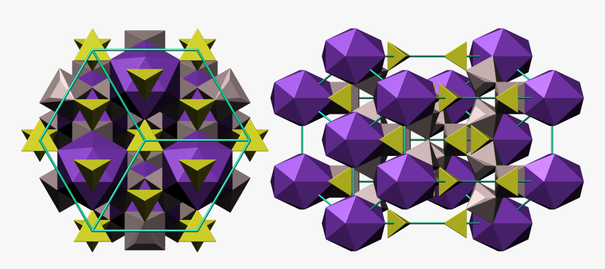 Alunite Crystal Structure, HD Png Download, Free Download