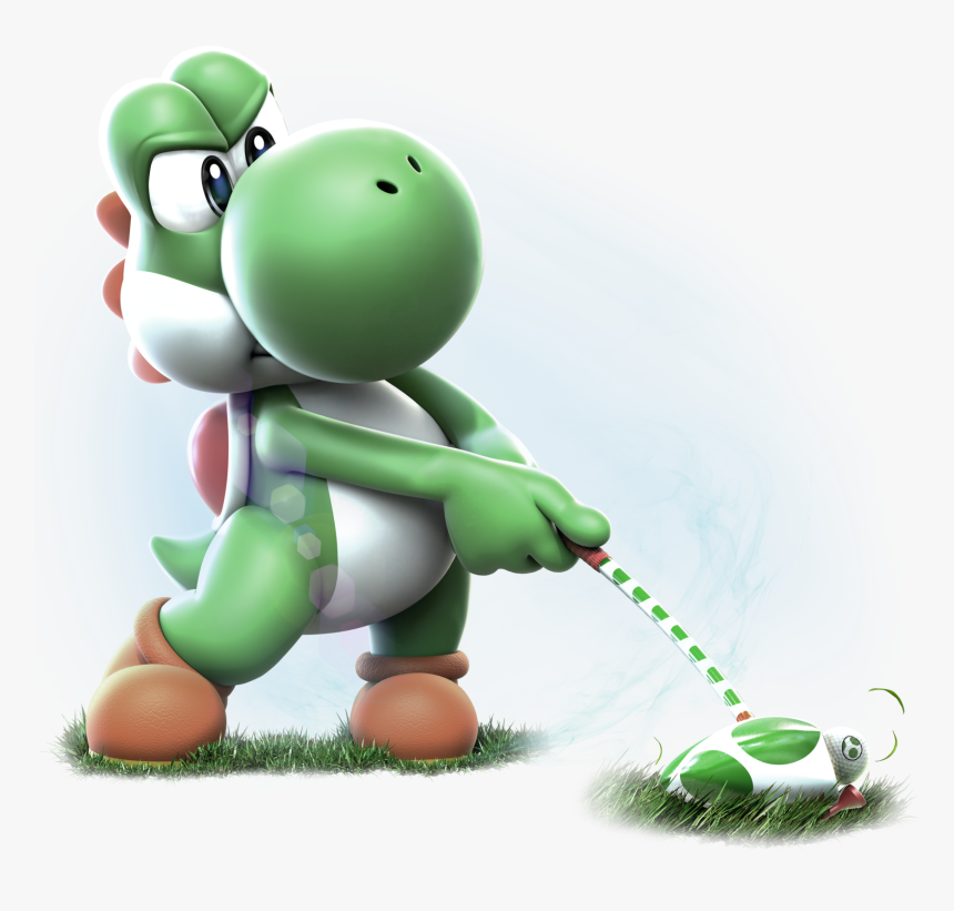 Yoshi Png Image - Super Mario Sports Superstars Golf, Transparent Png, Free Download