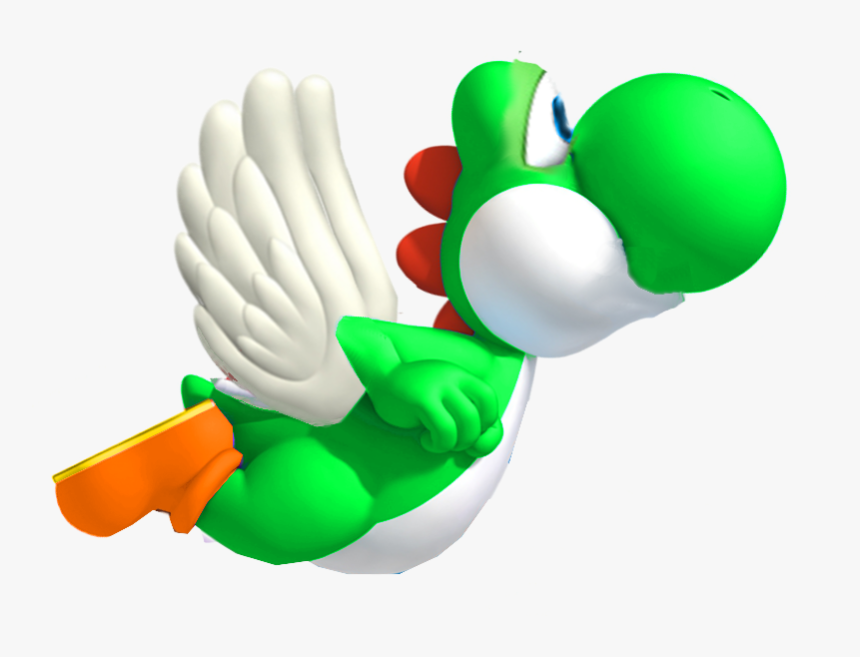 Mario Yoshi With Wings, HD Png Download, Free Download