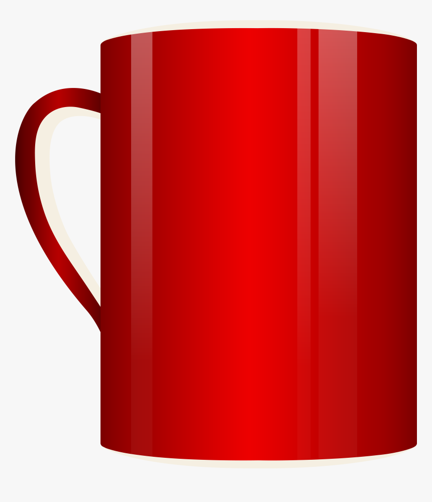 Red Cup Png Clipart - Red Mug Clipart Png, Transparent Png, Free Download