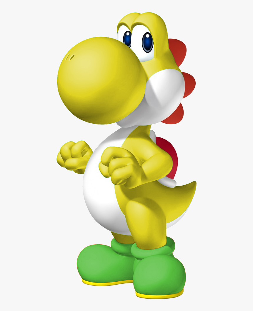 Nintendo Amiibo Supermario Game Yoshi , Png Download - Super Mario Yoshi Yellow, Transparent Png, Free Download