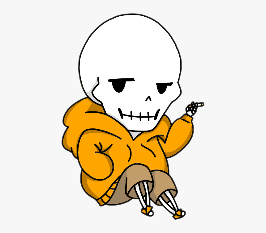 #underswap #sans #papyrus #png #sticker - Chibi Papyrus, Transparent Png, Free Download