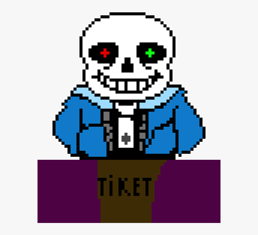 Ba Dum Tss Sans Clipart , Png Download - Pixel Undertale Sans, Transparent Png, Free Download