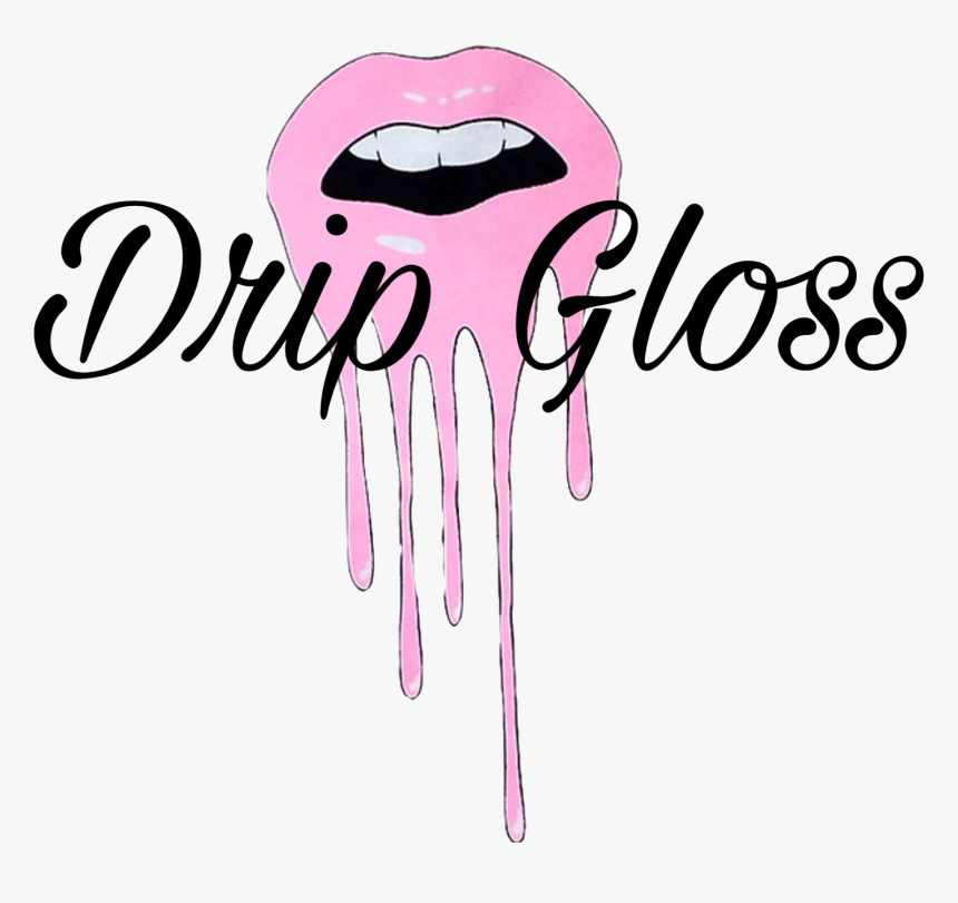 Driplogo - Lip Gloss Drip, HD Png Download, Free Download