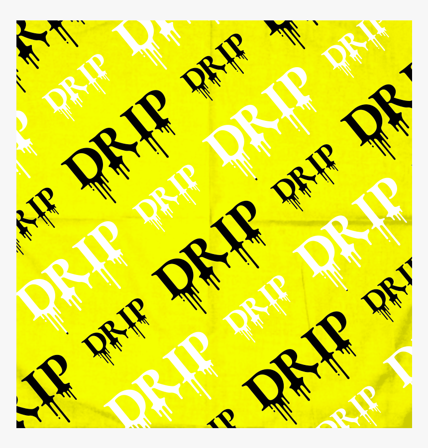 Gunna Drip Or Drown Bandana, HD Png Download, Free Download