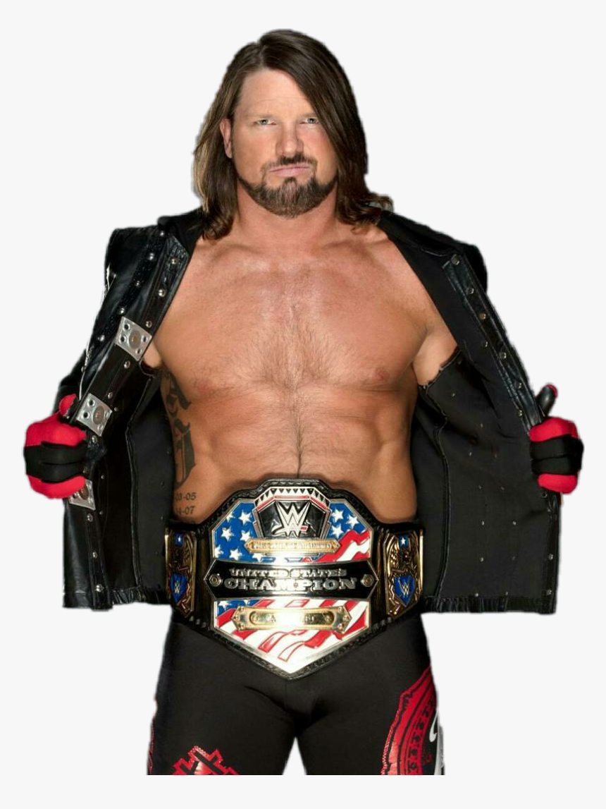 #aj #styles #ajstyles #wwe #wrestling #phenomenal - Wwe United States Champion Aj Styles, HD Png Download, Free Download