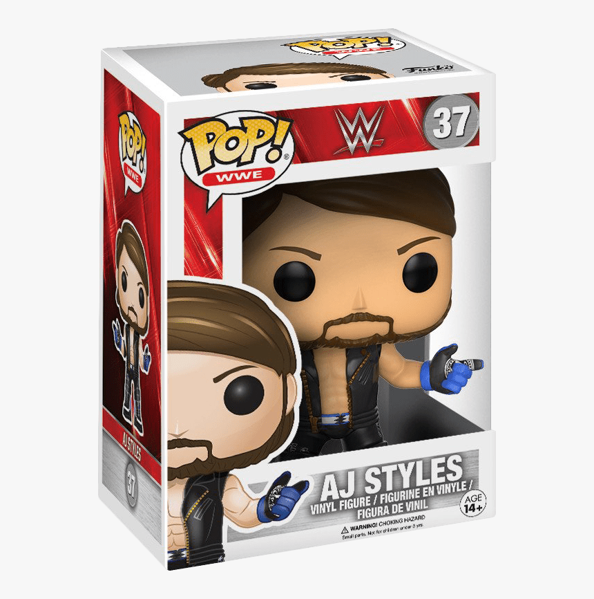 Wwe Aj Styles Funko Pop, HD Png Download, Free Download