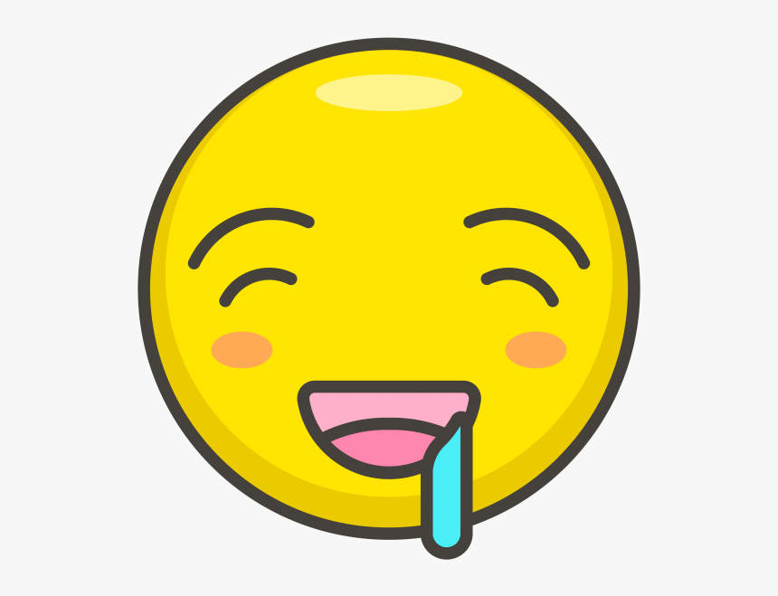Drooling Face Emoji - Drooling Emoji Girl, HD Png Download, Free Download