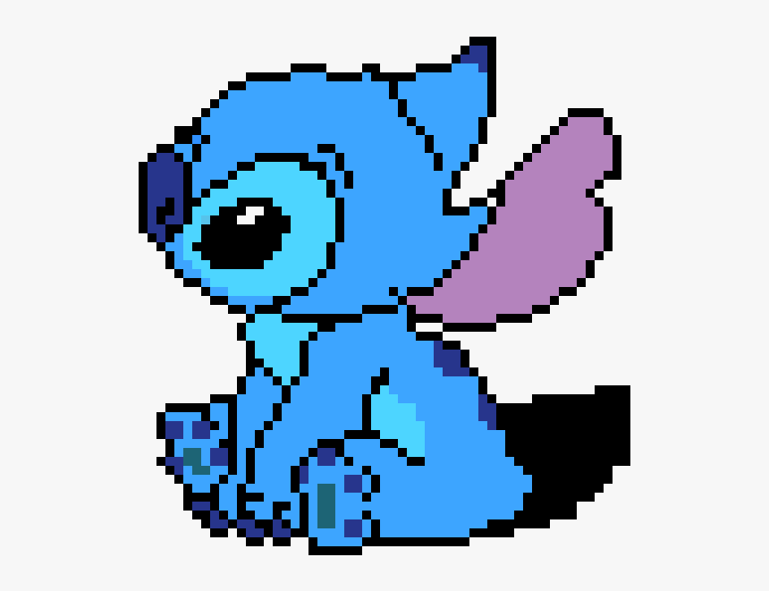 Stitch , Png Download - Minecraft Stitch Pixel Art, Transparent Png, Free Download