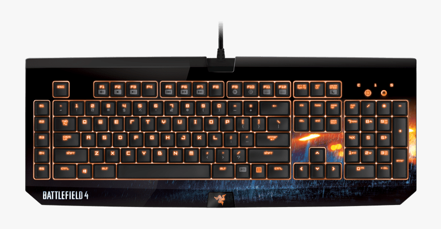 Razer Bwu Bf4 Gallery - Keyboard Razer Blackwidow Ultimate 2014, HD Png Download, Free Download