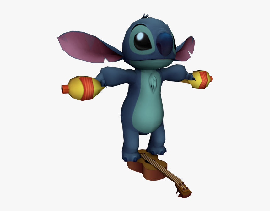 Download Zip Archive - Kingdom Hearts Stitch Model, HD Png Download, Free Download