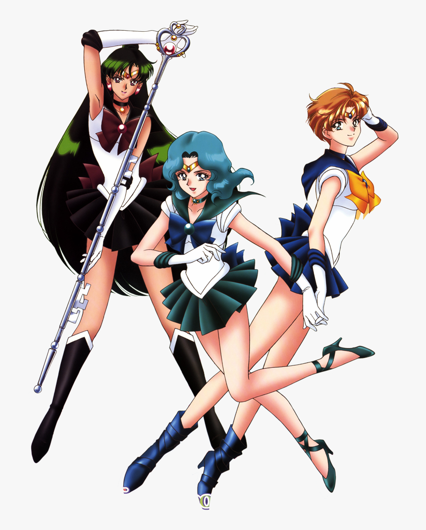 Sailor Pluto And Sailor Uranus, HD Png Download, Free Download