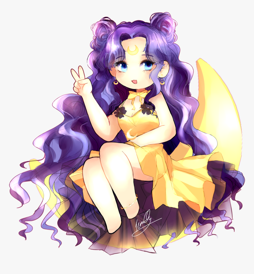 Sailor Moon Luna Human, HD Png Download, Free Download