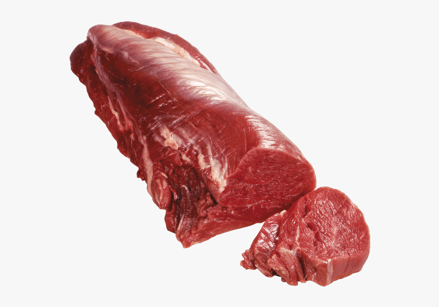 Cattle Beef Tenderloin Sirloin Steak - Raw Meat Transparent Background, HD Png Download, Free Download
