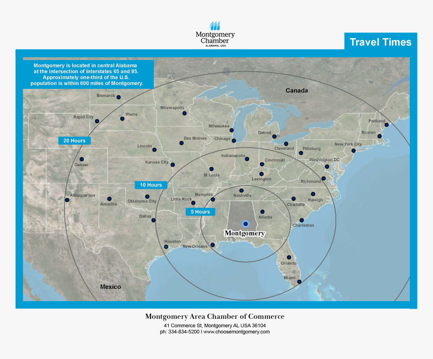 Travel Times Montgomery State Area 2018, HD Png Download, Free Download