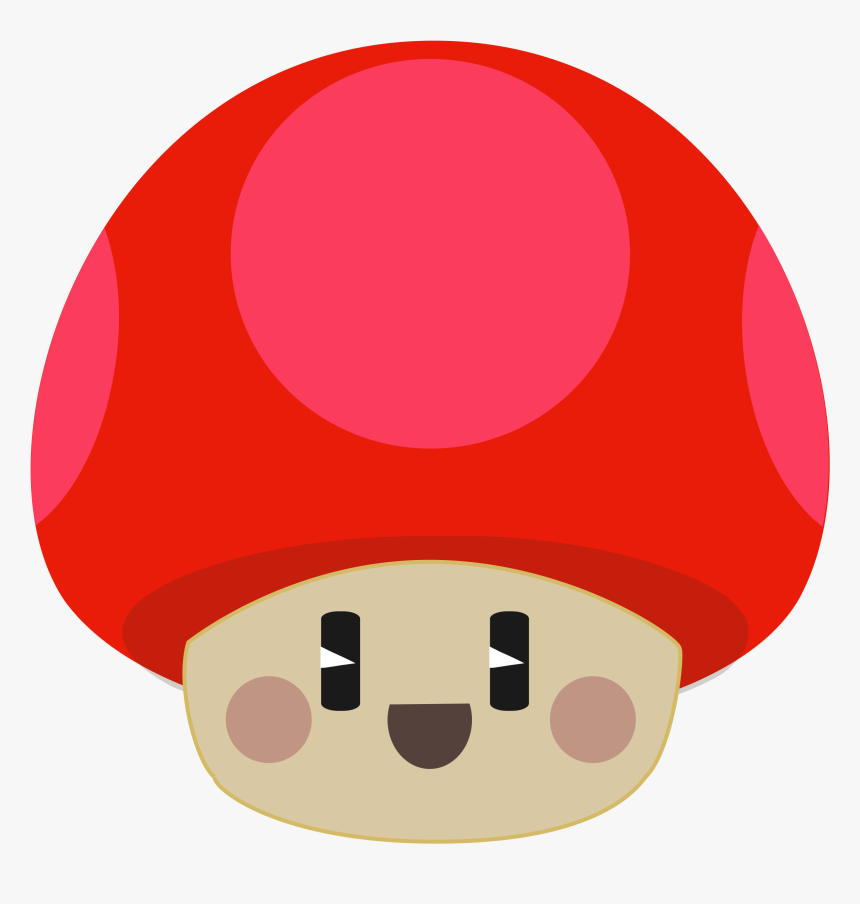 Cute Happy Mushroom Clip Arts - Cartoon Mushroom Clipart, HD Png Download, Free Download