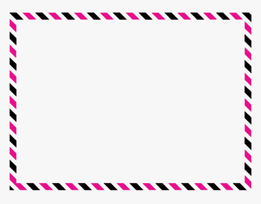 Transparent Menu Border Png - Red And White Striped Border, Png Download, Free Download